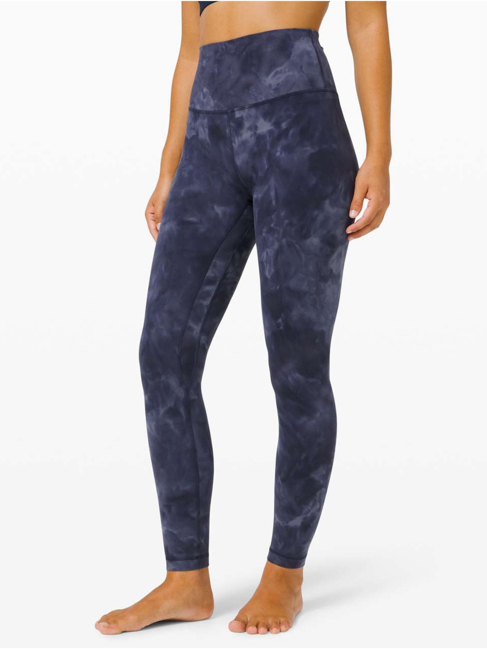 Lululemon Align High-Rise Pant 25" *Diamond Dye Asphalt Grey True Navy Size 4